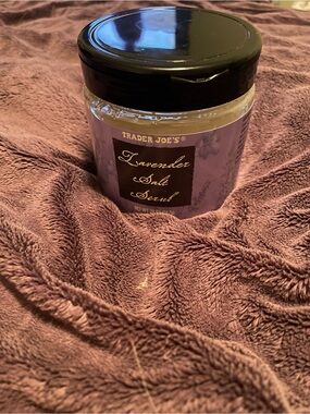 Lavender Salt Scrub - Purple